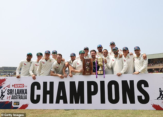 Australia claimed a 2-0 series victory against Sri Lanka on Sunday afternoon in Galle