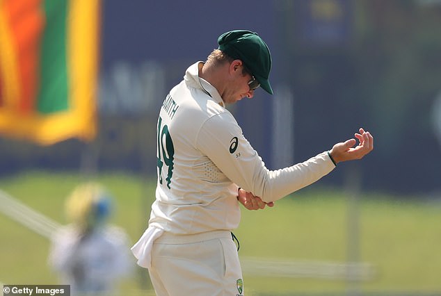 Smith had played down fears over an elbow injury having struck two centuries during the series