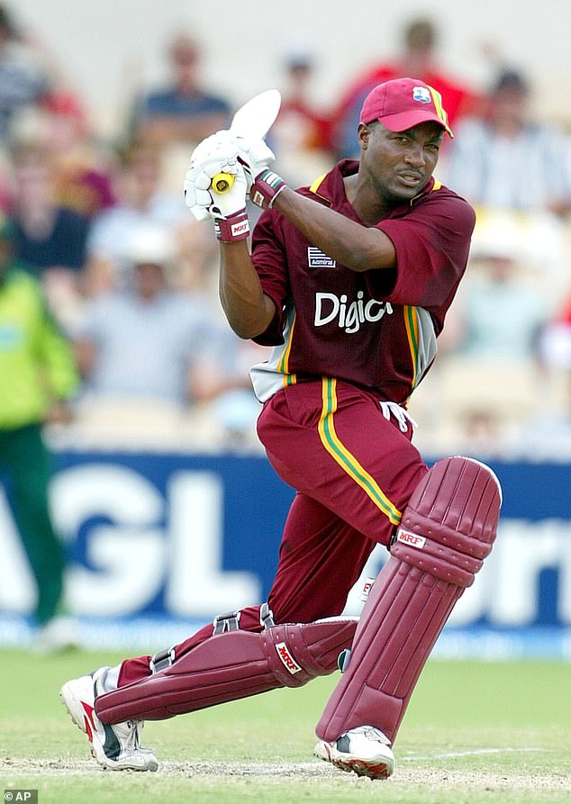 Brian Lara had guillotine-like precision with a flashing blade that scythed down on the ball