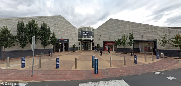 The alleged incident is said to have taken place at the Pacific Epping Shopping Centre last week