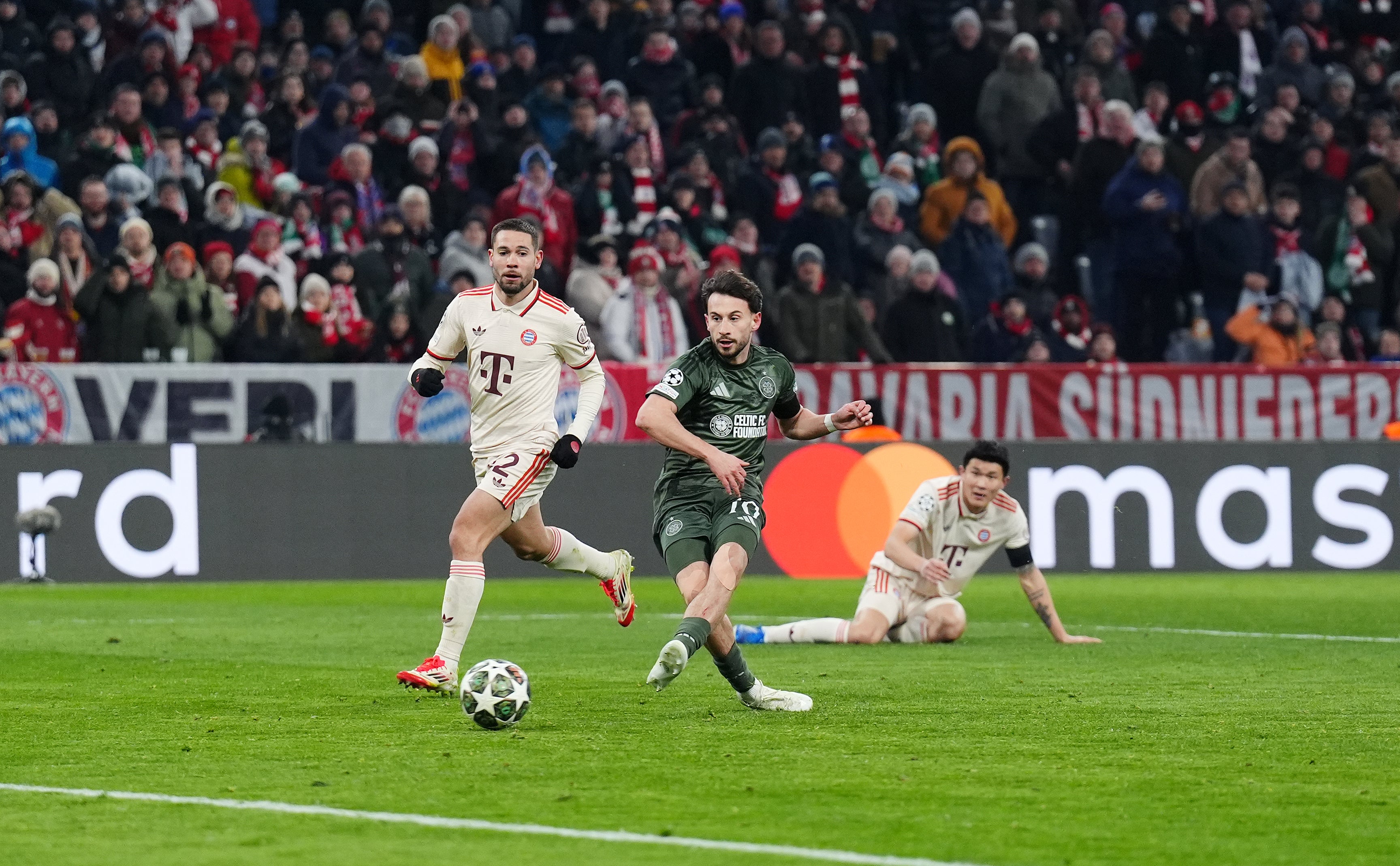 Nicolas Kuhn sent Celtic into the lead in Munich