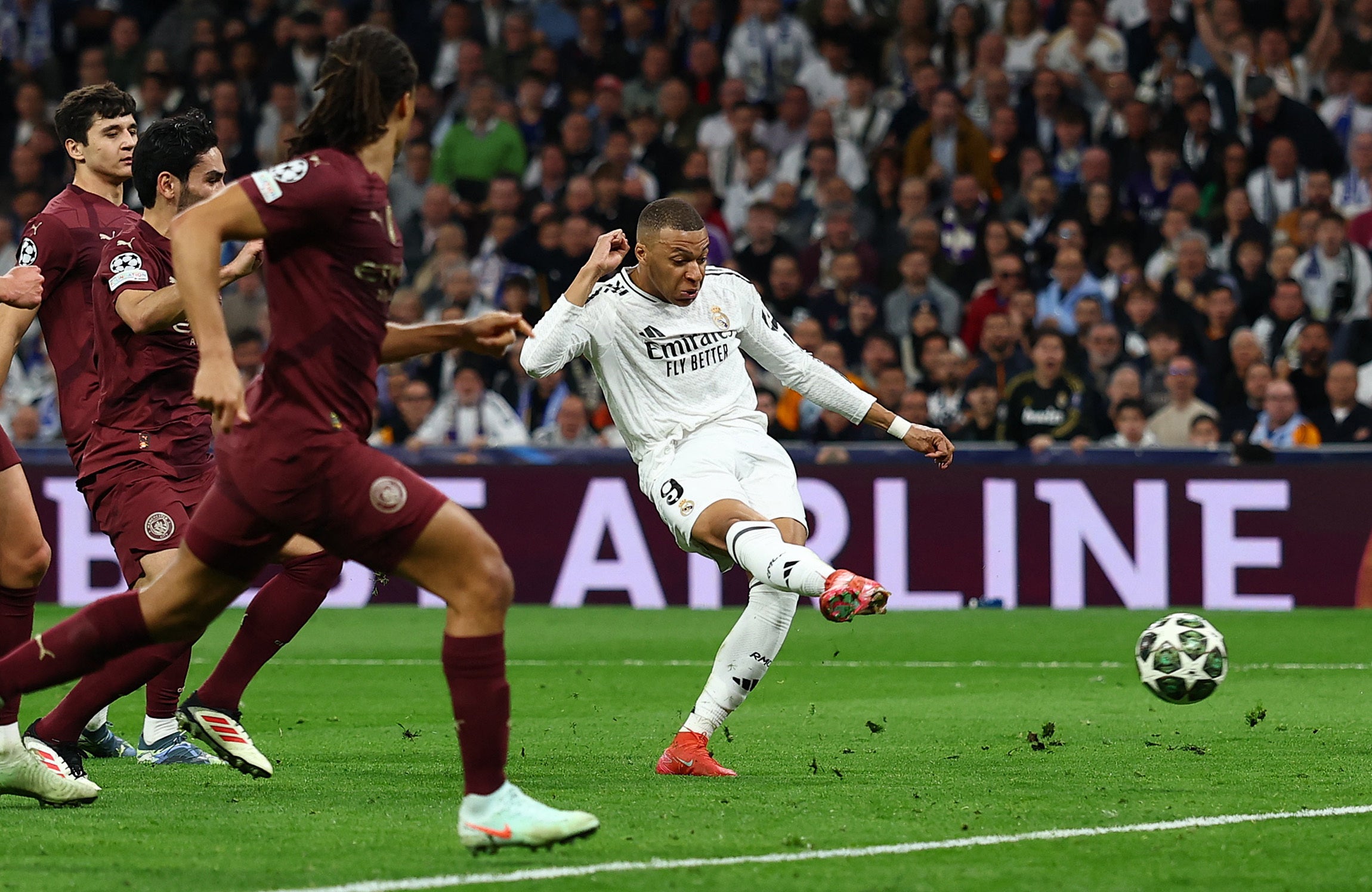 Mbappe’s second goal was pure class, weaving inside of Josko Gvardiol and slotting past Ederson