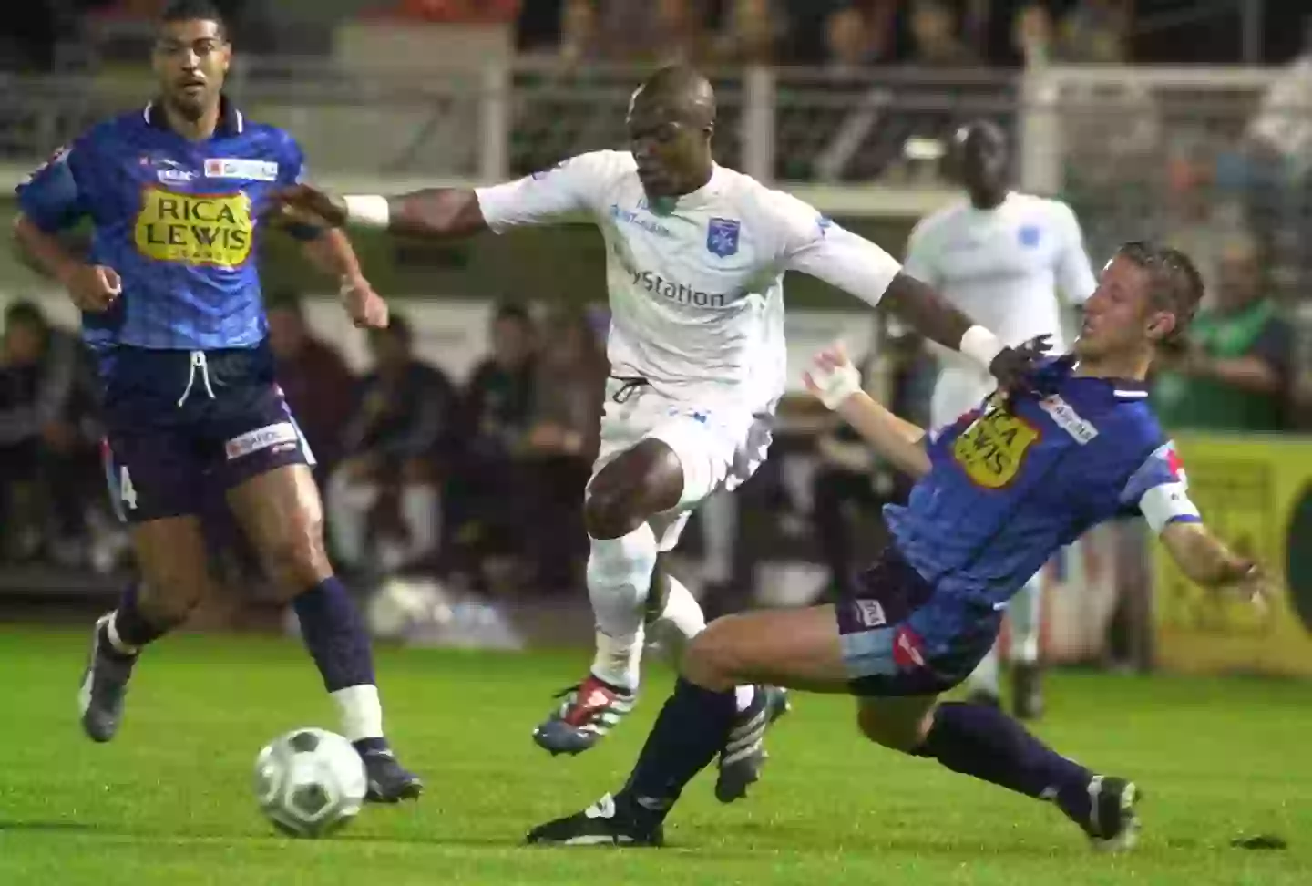 Djibril Cisse (pictured in 2001) signed for Liverpool from Auxerre (Image: Getty)