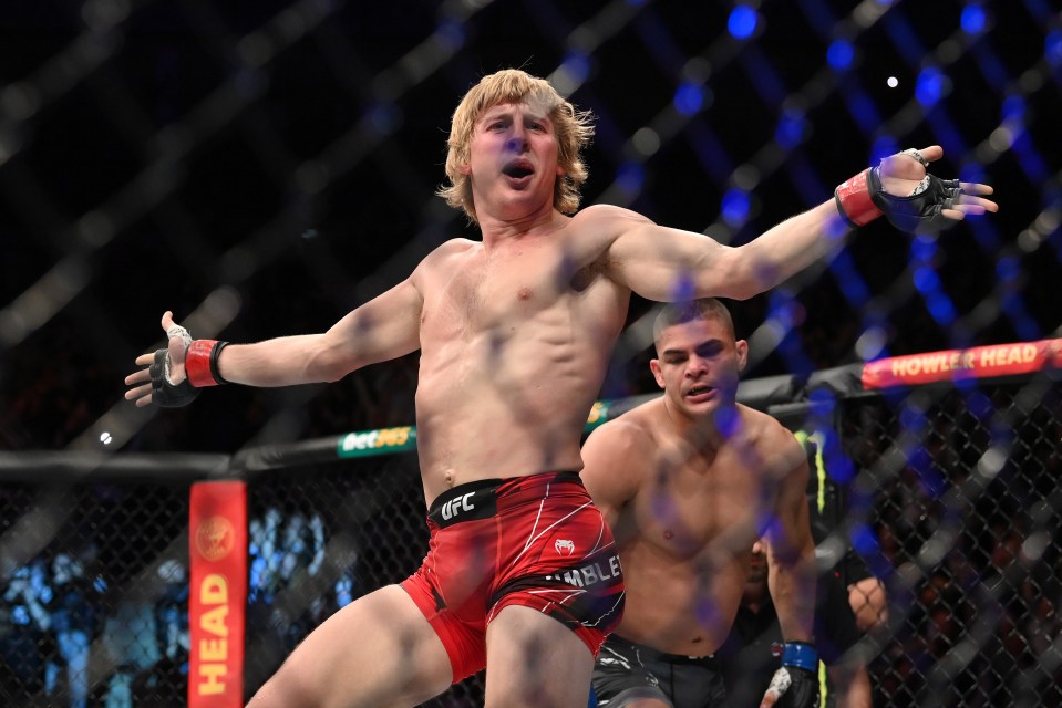 Pimblett is hoping for a UFC title shot in the near future