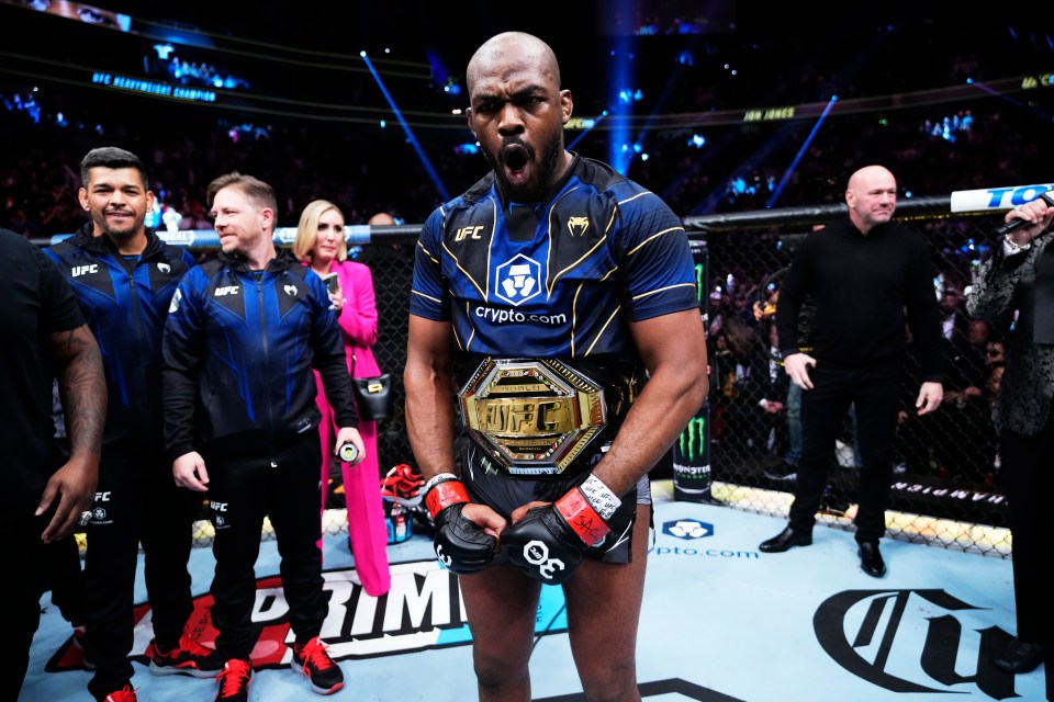 Jones is the king of UFC's heavyweight division