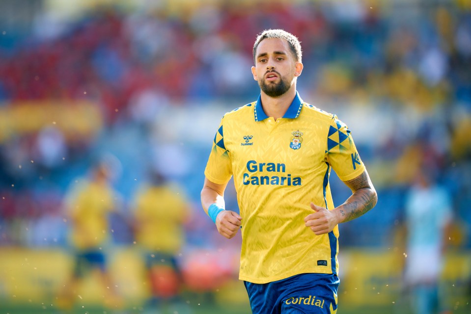 Januzaj has found the net twice for Las Palmas this season