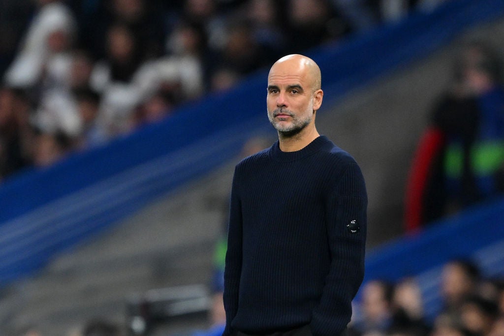 Guardiola has watched City’s injuries pile up this season