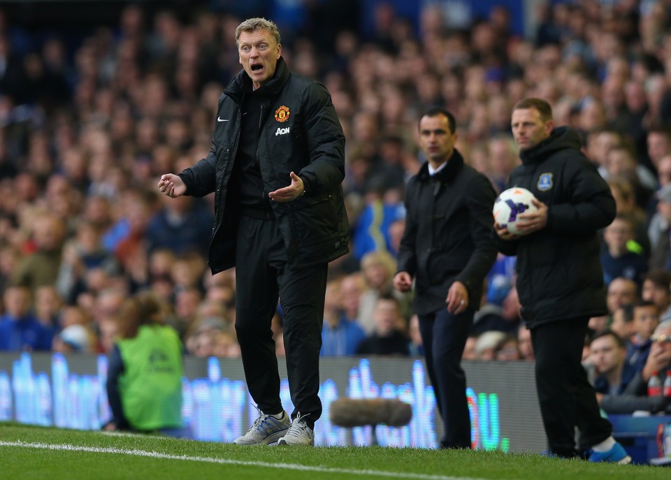 Moyes did not last long as Man United boss, joining in 2013 and leaving a year later