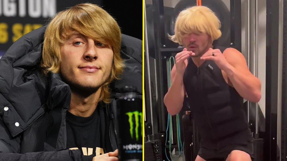 Chandler imitated Pimblett's hair style in his reaction video