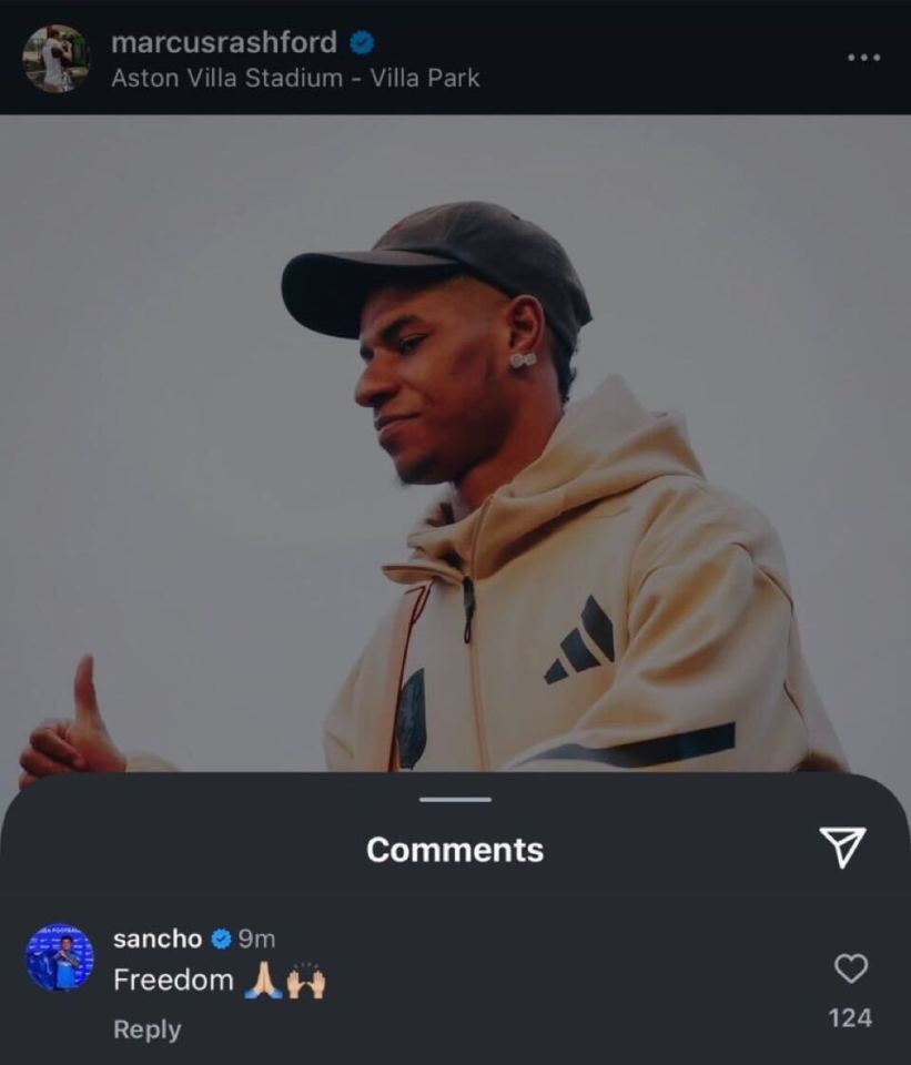 Jadon Sancho certainly got fans talking with his reply