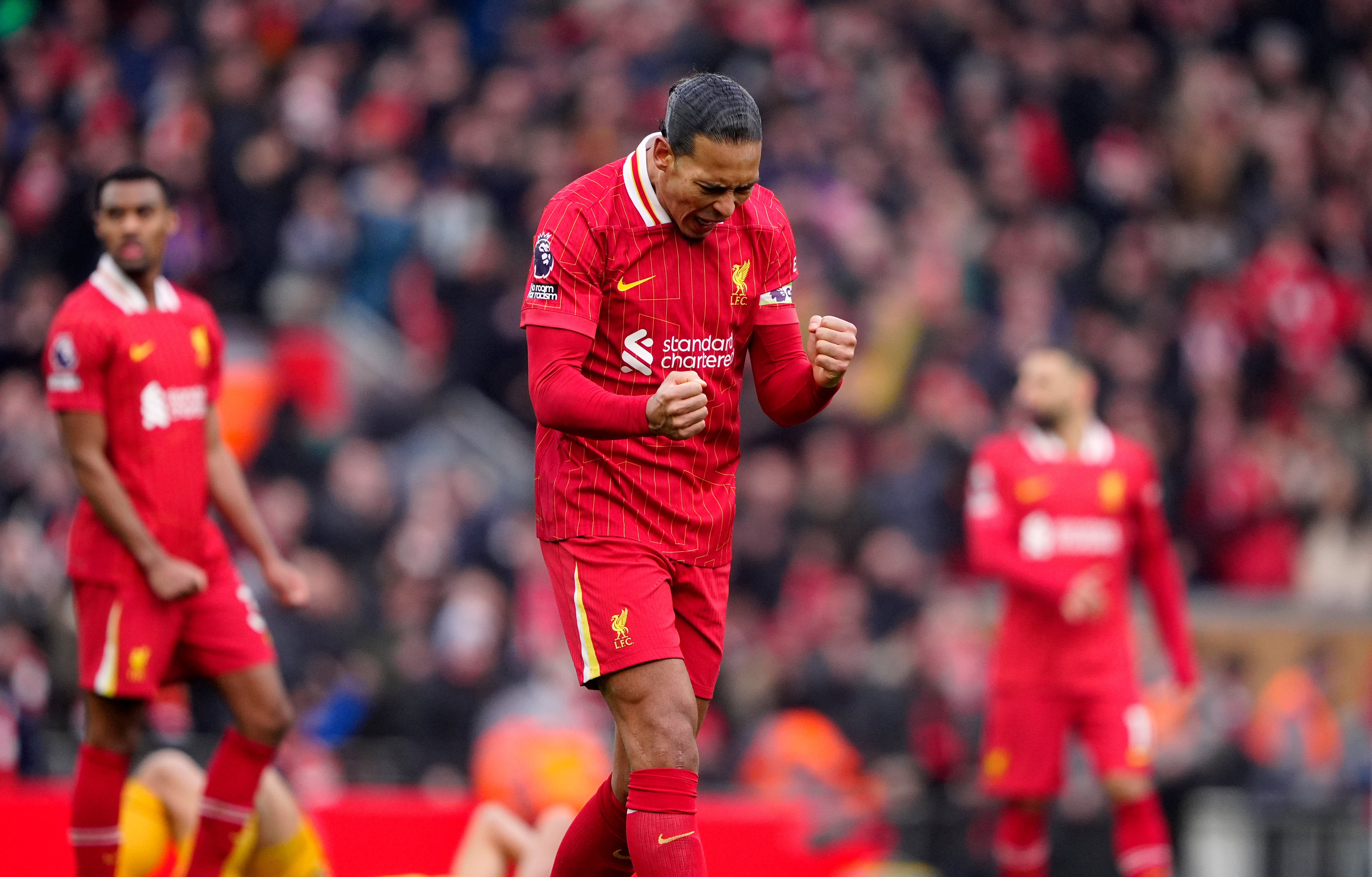 Liverpool’s nerves in the win over Wolves signalled the next stage of the run-in