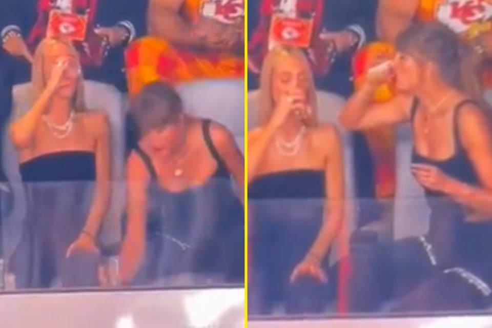 Get in the Taylor Swift spirit by joining her in chugging a beer!