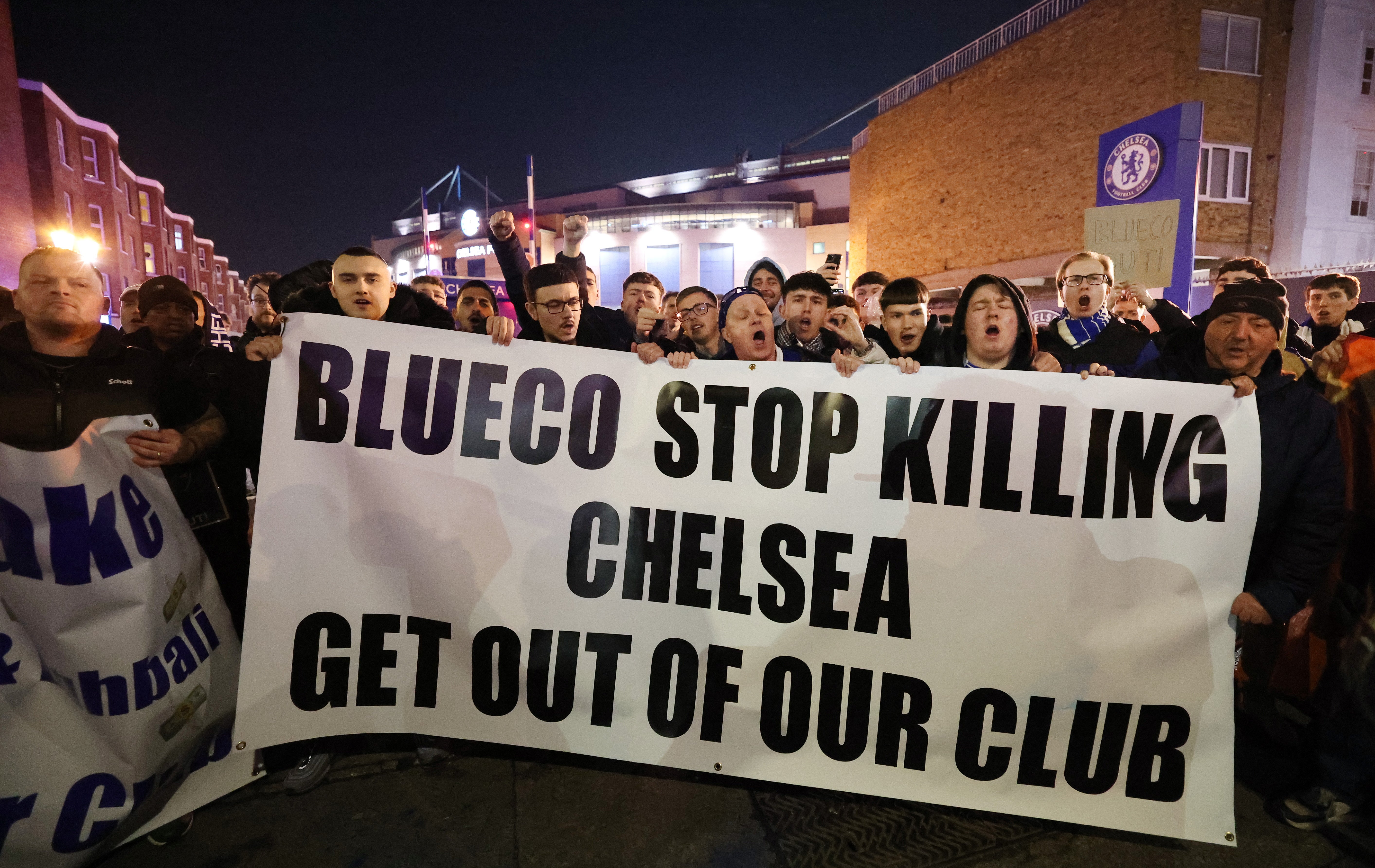 Protests about the Chelsea owners are due a number of issues