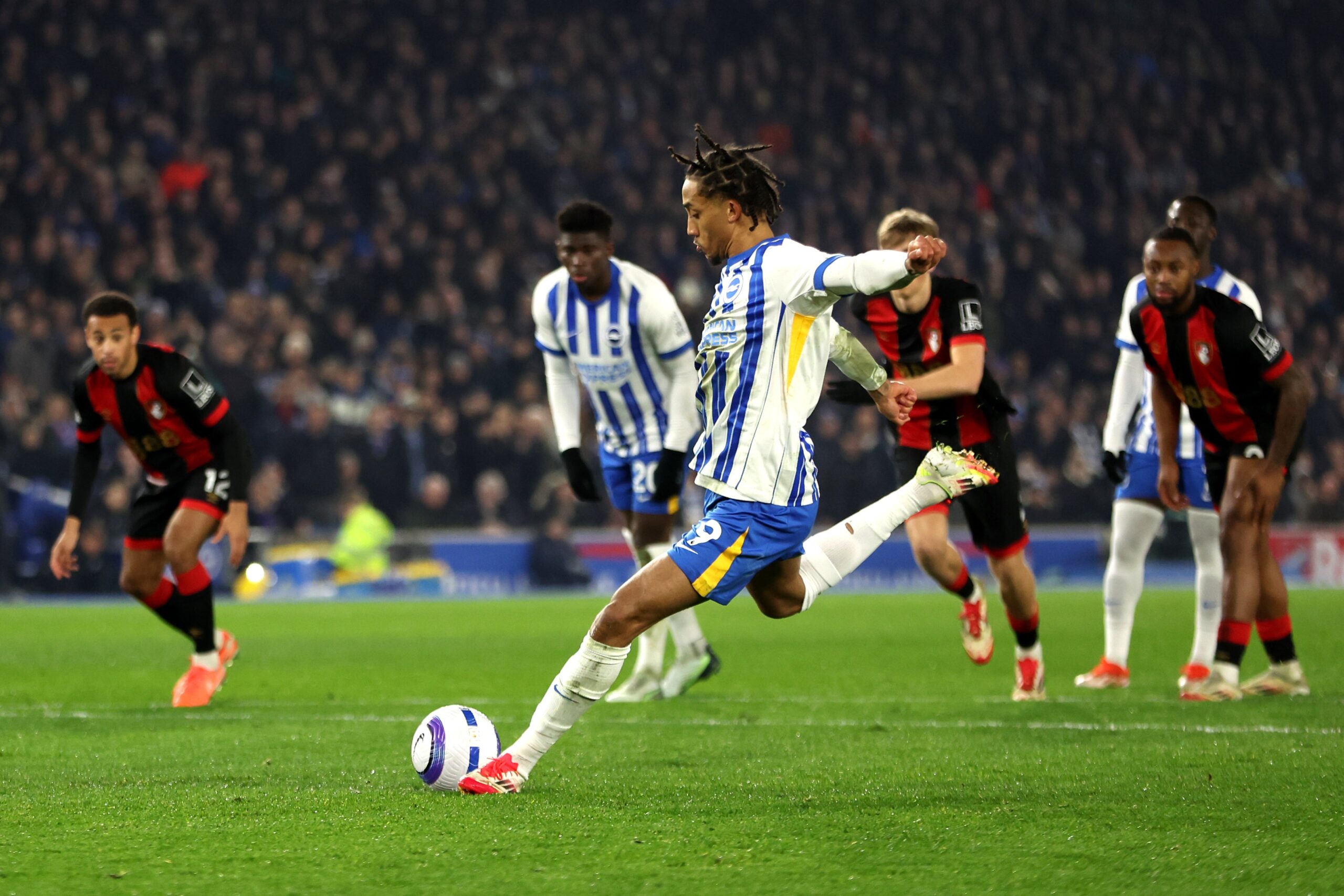 Joao Pedro kept his cool from the penalty spot