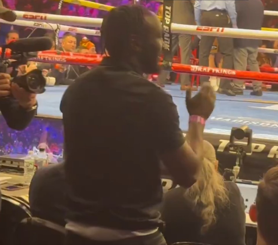 Crawford was delighted at ringside