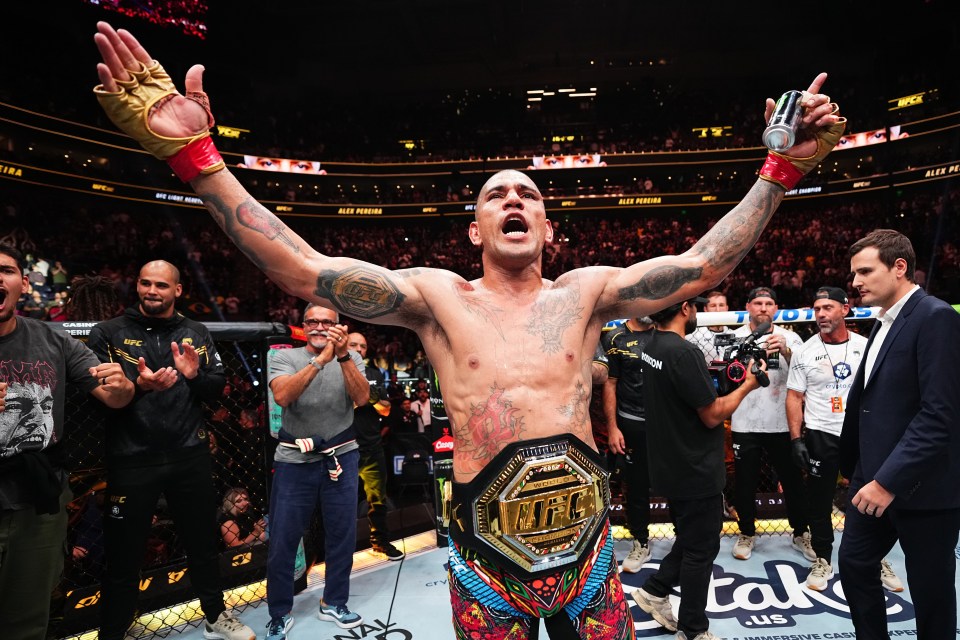 Pereira defends his UFC light heavyweight title again in a matter of weeks