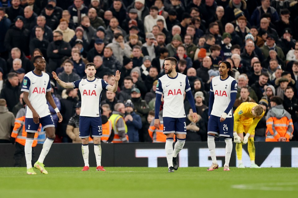 Spurs barely put up a fight on a dismal night at Anfield