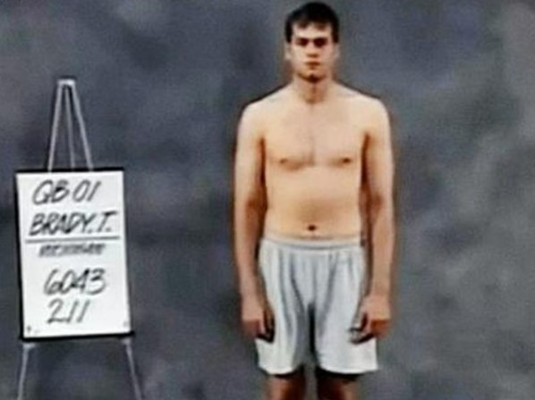 Brady never forgot his poor combine