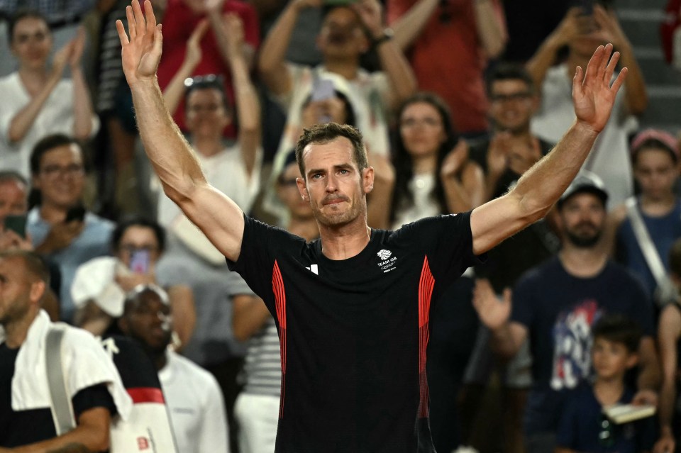 Murray said goodbye to playing tennis after the 2024 Paris Olympic Games