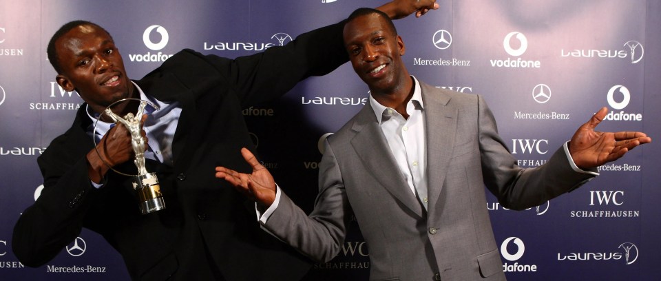 Bolt and Johnson are two of the greatest sprinters of all time