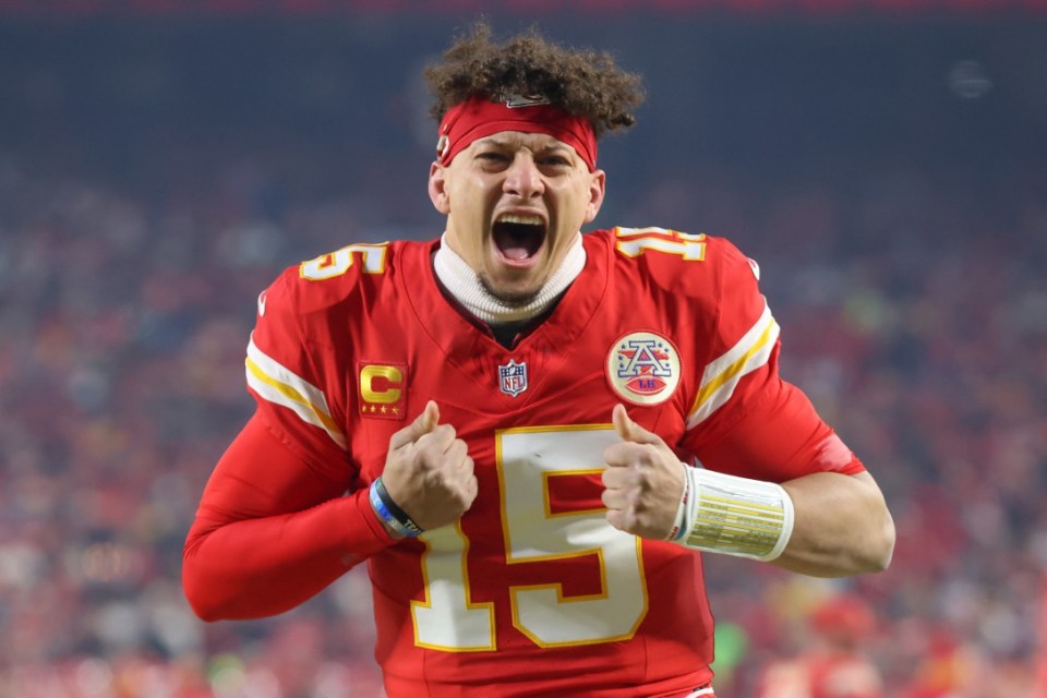 Mahomes will have his special wristbands on for Super Bowl LIX next month