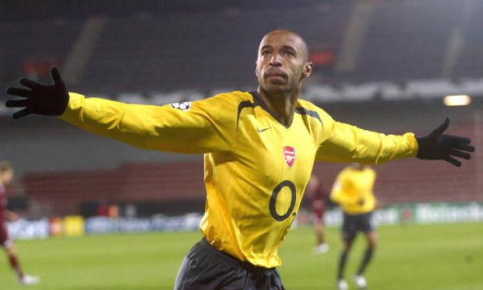 Thierry Henry (forward): One Champions League runner-up, one Champions League win and one European Championship with Arsenal, Barcelona and France