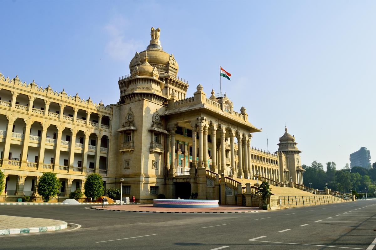 Vidhana Soudha in Bengaluru is the largest legislature-cum-office building in India.