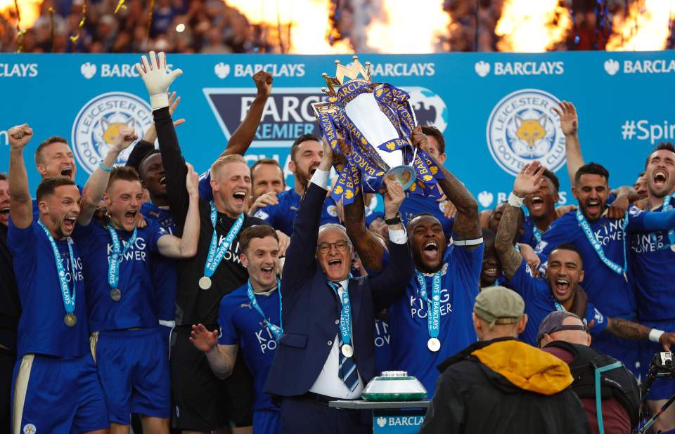 Leicester are more recent Premier League winners than Arsenal - despite dropping into League One