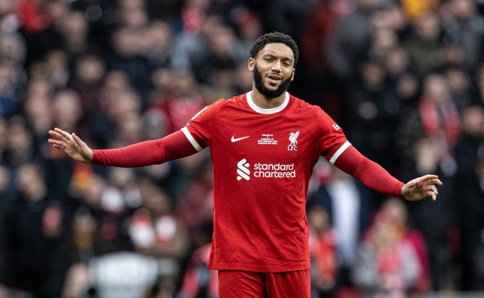 Joe Gomez has won six major trophies in his career, more than his goals tally