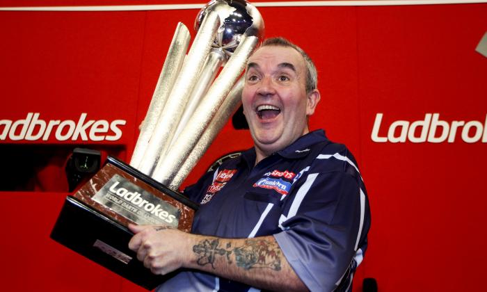 Phil Taylor holds 16 World Championships