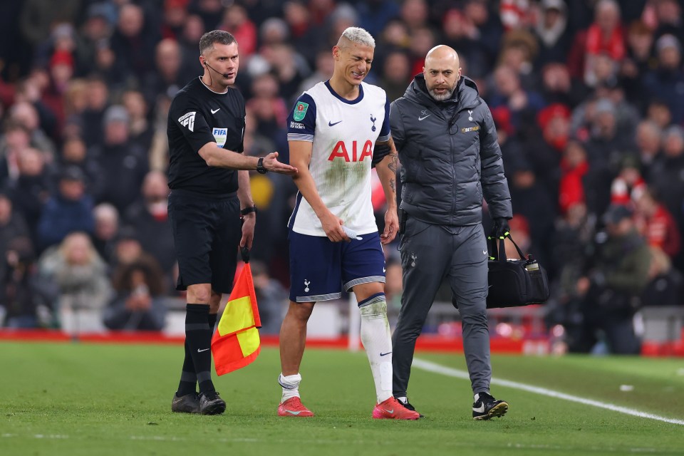 Richarlison has struggled for consistency since joining Tottenham