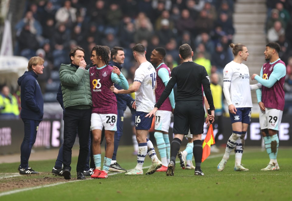 Parker spoke to Mejbri when the incident happened