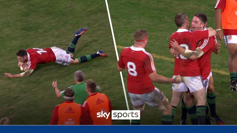 We take a look back at an unforgettable moment for Alex Cuthbert as he sliced for the Australian defence to claim his fourth try of the 2013 Tour for the British and Irish Lions.