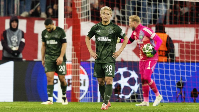 Celtic exit the Champions League to a late Bayern Munich equaliser