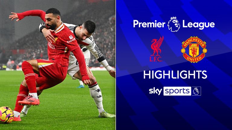 Highlights of the Premier League match between Liverpool and Manchester United