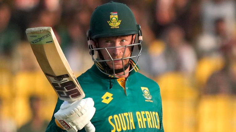 South Africa's Heinrich Klaasen (Associated Press)