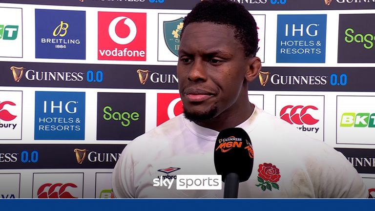 Maro Itoje post Ireland