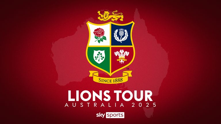 Watch the Lions tour of Australia live on Sky Sports in 2025