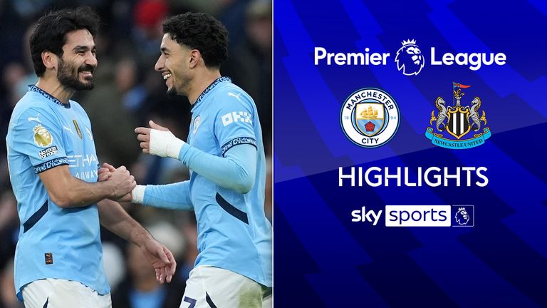 Man City 4-0 Newcastle United | Premier League highlights