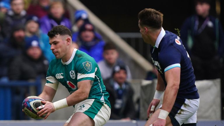 Calvin Nash got over for Ireland's opening try after a start filled with possession and pressure from the visitors