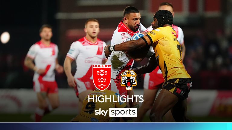 Highlights of Hull KR and Castleford Tigers