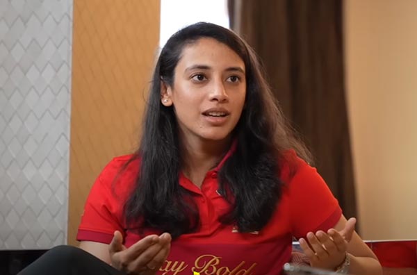 "People now demand for a E-sala-cup-namdu," says Smriti Mandhana