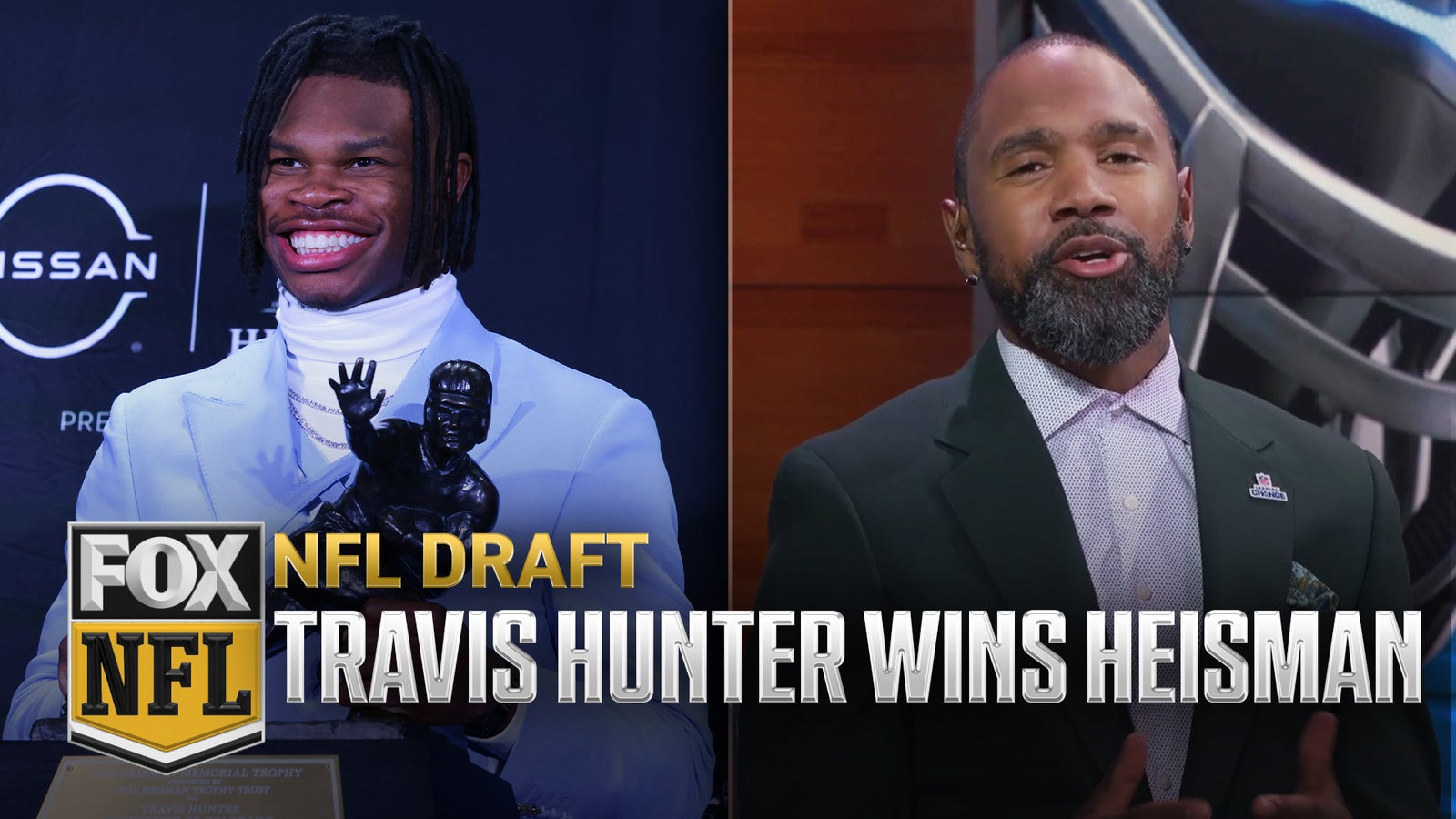 Charles Woodson reacts to Travis Hunter winning the Heisman 