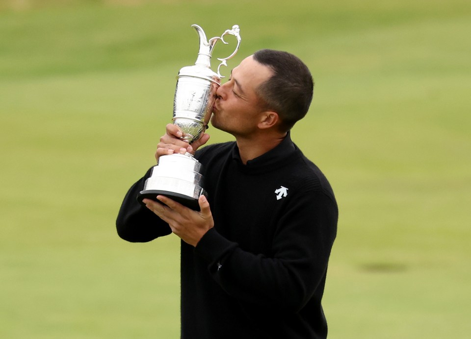 Xander Schauffele won The Open last July