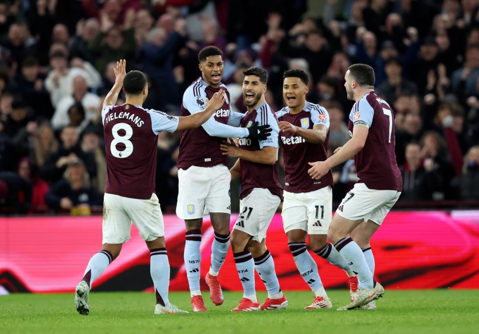 Rashford is quickly making his mark at Villa following his January move