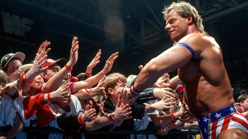 Lex Luger was a hero to WWE fans around the world in the mid 1990s