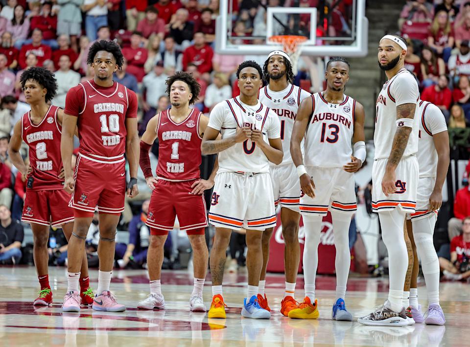 The Iron Bowl on the hardwood for the regular-season finale? Yes please. (Brandon Sumrall/Getty Images)