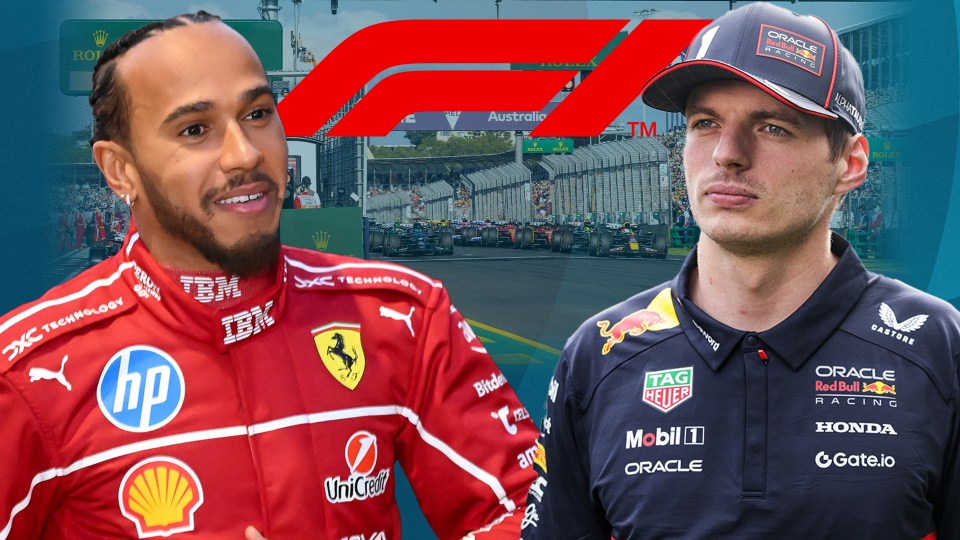 View Hamilton and Verstappen battle it out in the 2025 season