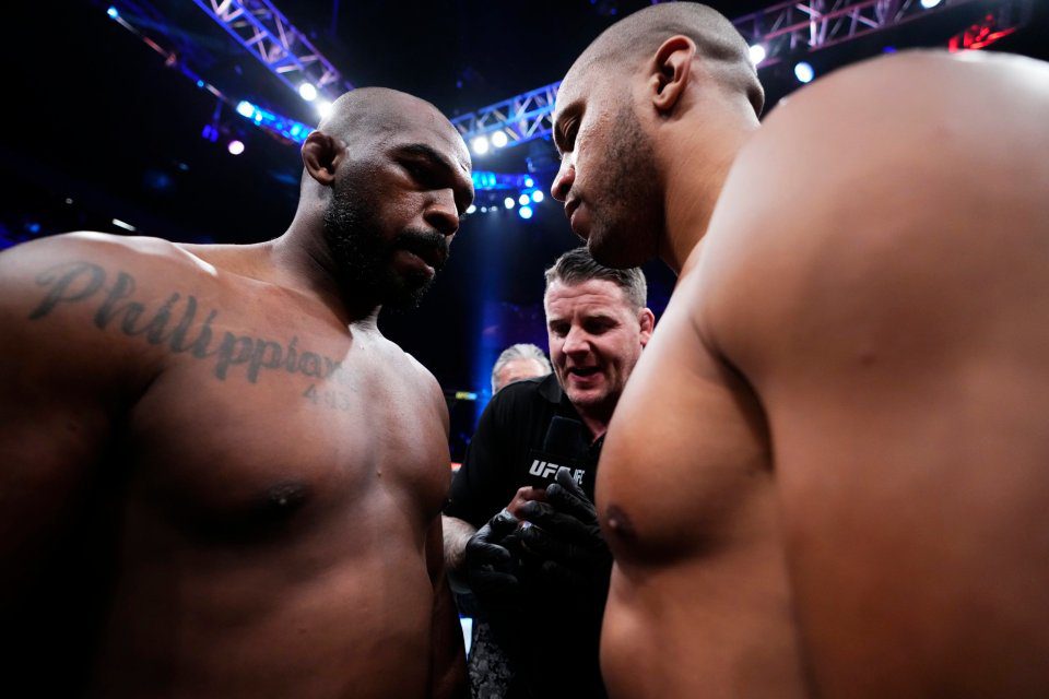 Jones stood toe-to-toe with Gane on his UFC return in 2023