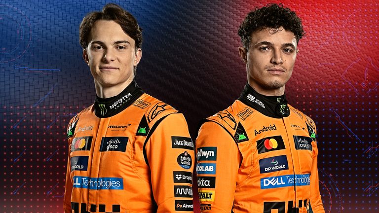 Oscar Piastri and Lando Norris